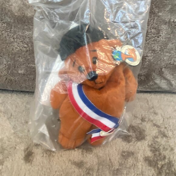 Planet Plush 'George' the Presidential Bear by Sally Winey Vintage 1999 - Picture 2 of 3